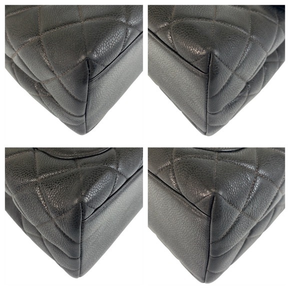 CHANEL Chanel Matelasse Top Handle Coco Mark Turnlock Black Gold Hardware Cav... - Picture 3 of 10